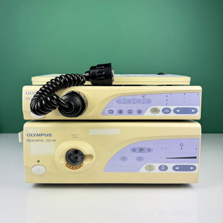 Olympus EVIS EXERA CV-160 / CLV-160 Endoskopie System, MAJ-843, MAJ-930