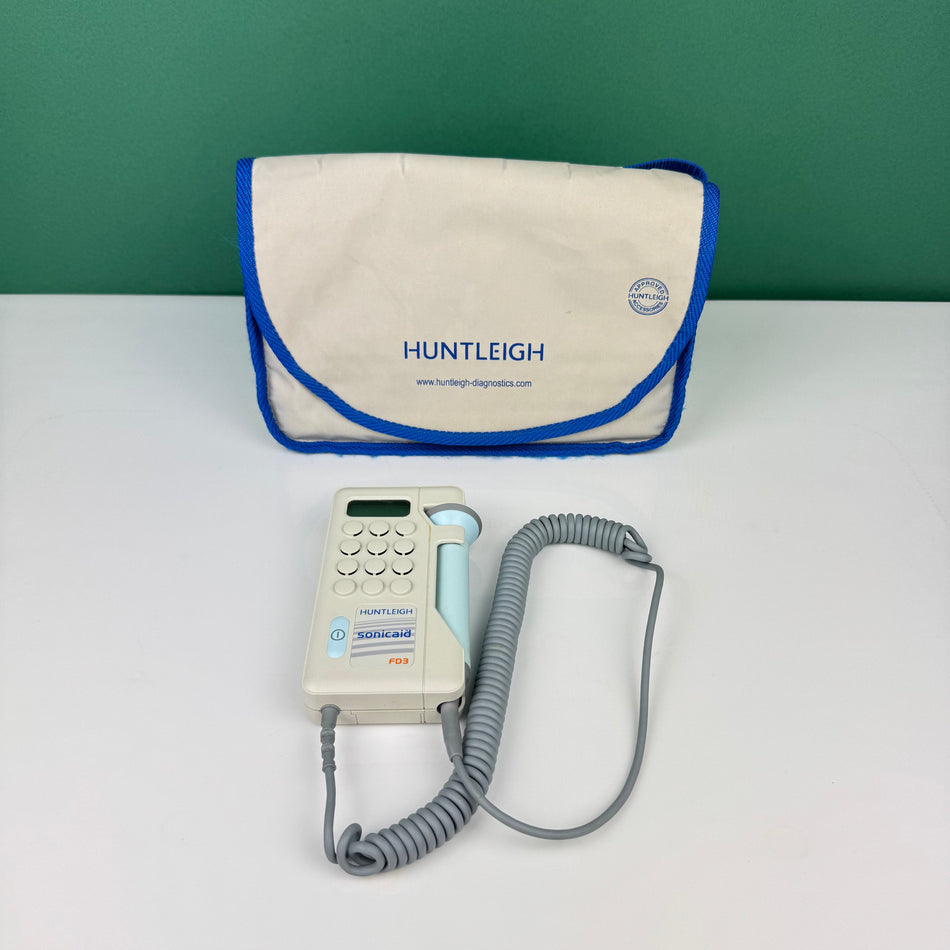 Huntleigh Sonicaid FD3 Gefäßdoppler + Sonde