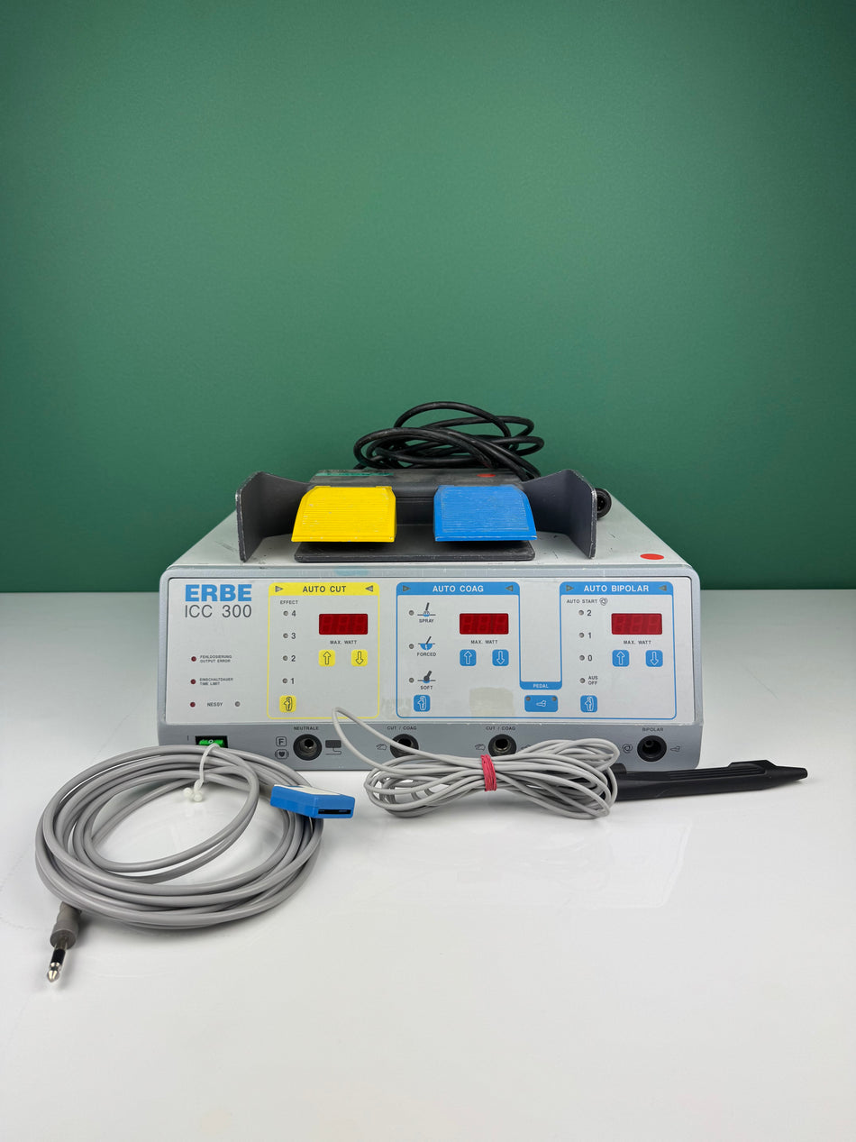 ERBE ICC 300 HF Chirurgiegerät + Zubehör