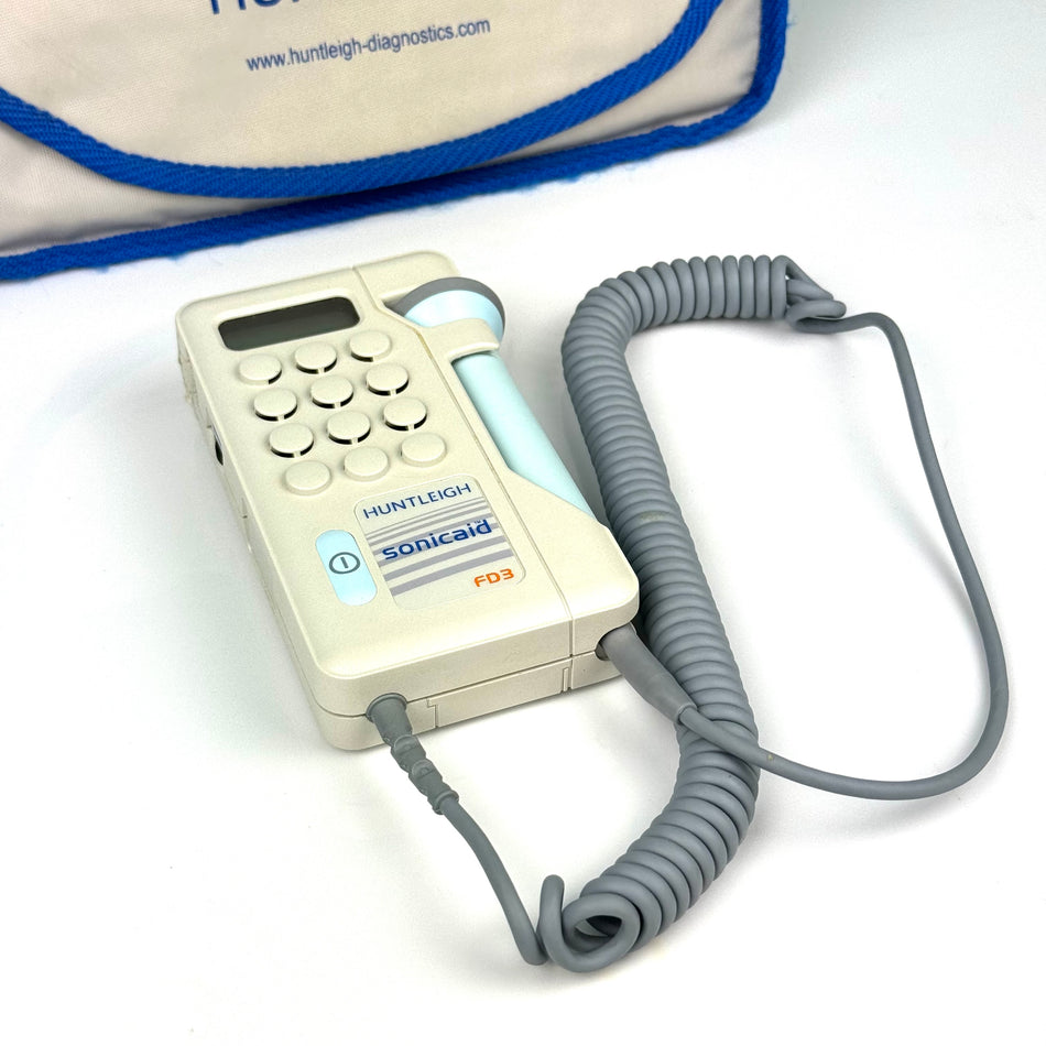 Huntleigh Sonicaid FD3 Gefäßdoppler + Sonde