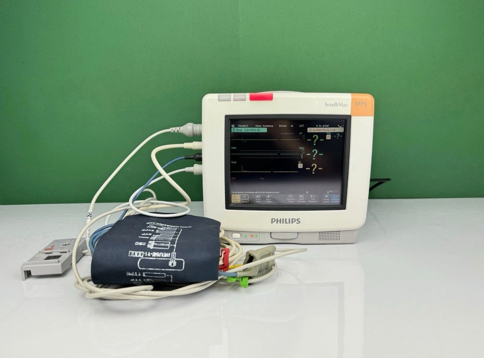 Philips IntelliVue MP5 Patientenmonitor Mit Zubehör