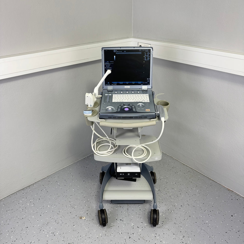 GE Logiq E Ultraschallgerät + 2 Sonden, E8C-RS, 12L-RS / BJ: 2010 / Full Options