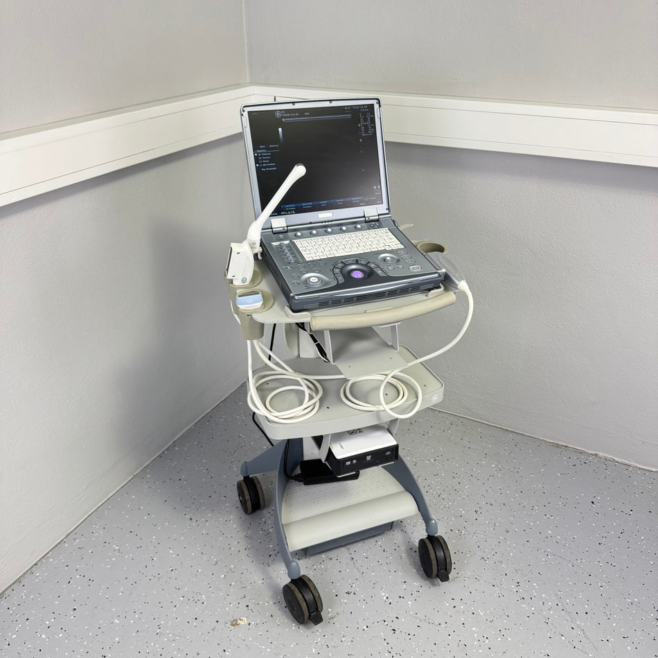 GE Logiq E Ultraschallgerät + 2 Sonden, E8C-RS, 12L-RS / BJ: 2010 / Full Options