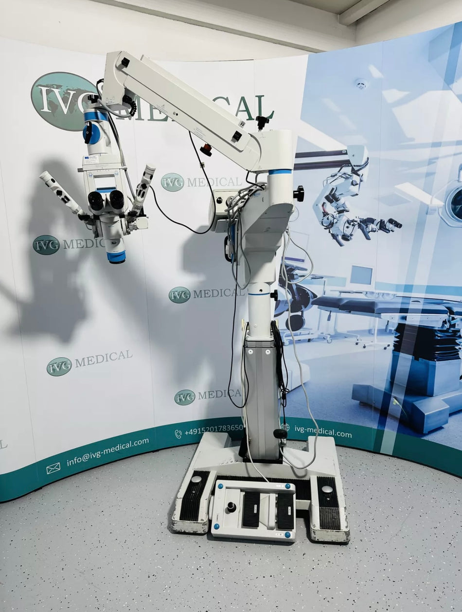 Möller Wedel VM 900 OP-Mikroskop + Fußschalter