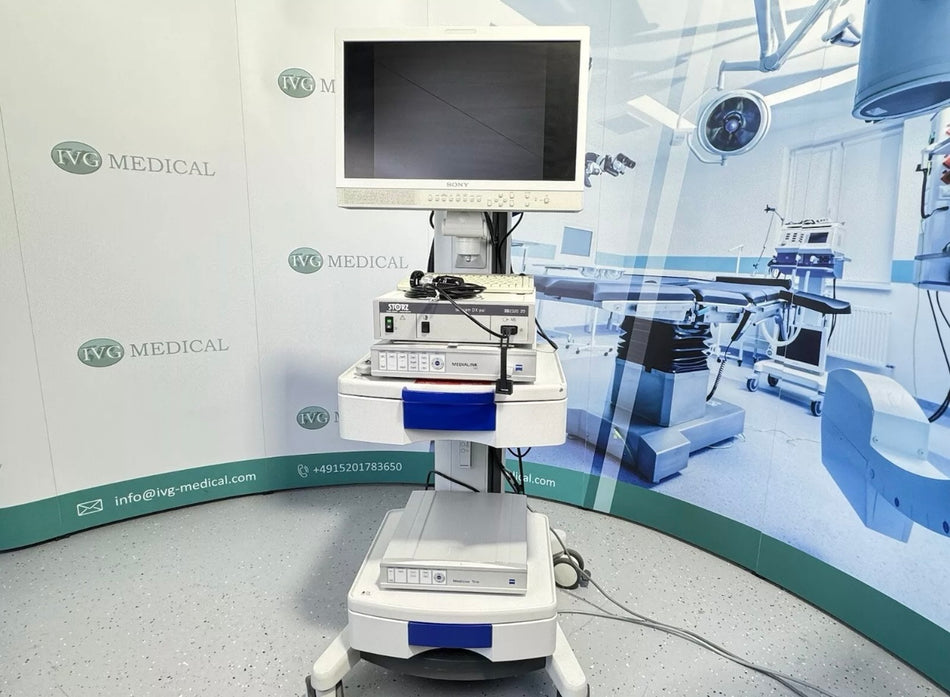 Storz Telecam DX Pal Laparoskopie System + Zeiss Medilive Trio, Medialink 100