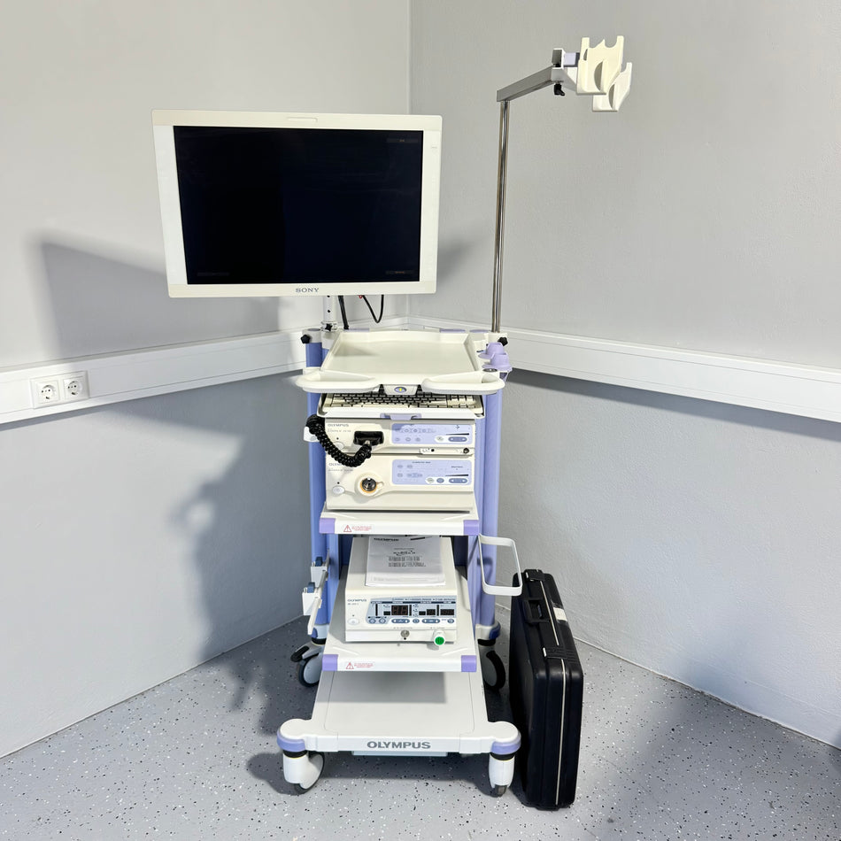 Olympus 180 Endoskopie System, CV-180, CLV-180, CF-H180AI, MAJ-1430, UHI 3