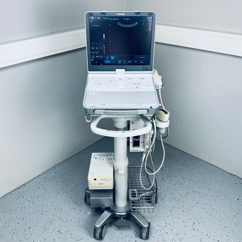 Toshiba Viamo Portables Ultraschallgerät Mit Konvex Schallkopf